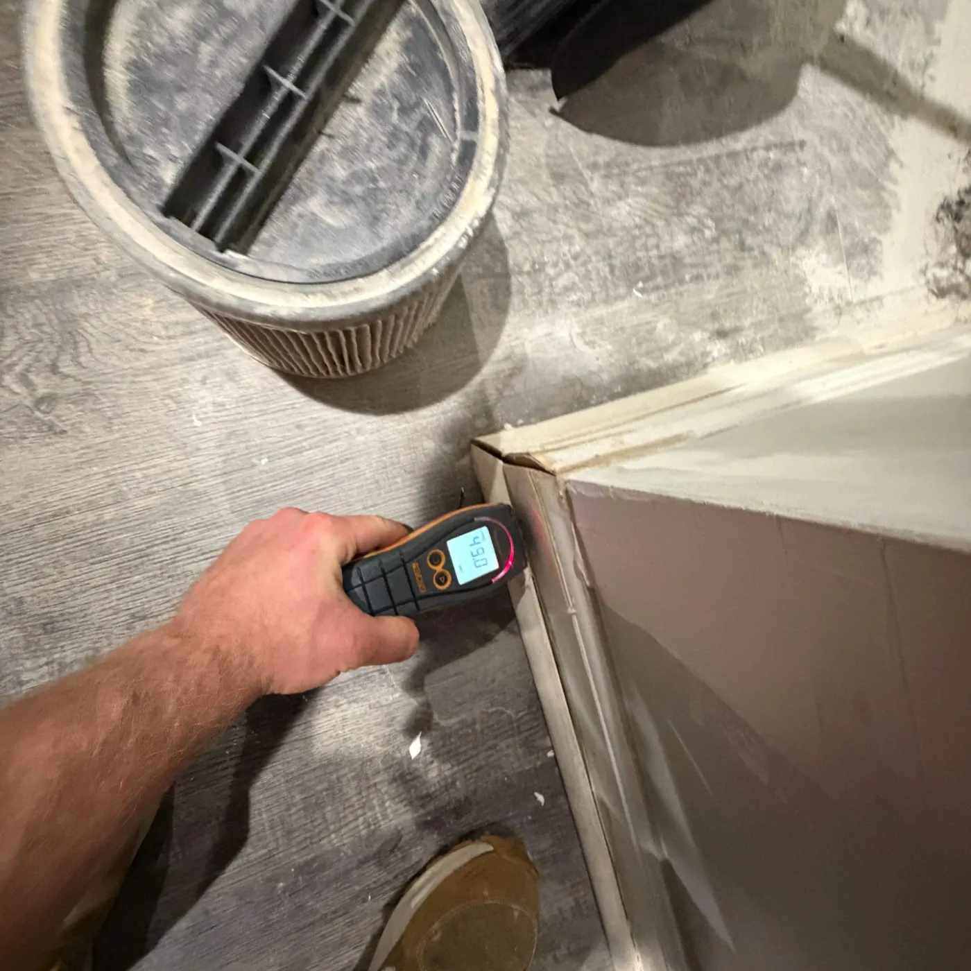 Documented moisture readings in Owen County, IN